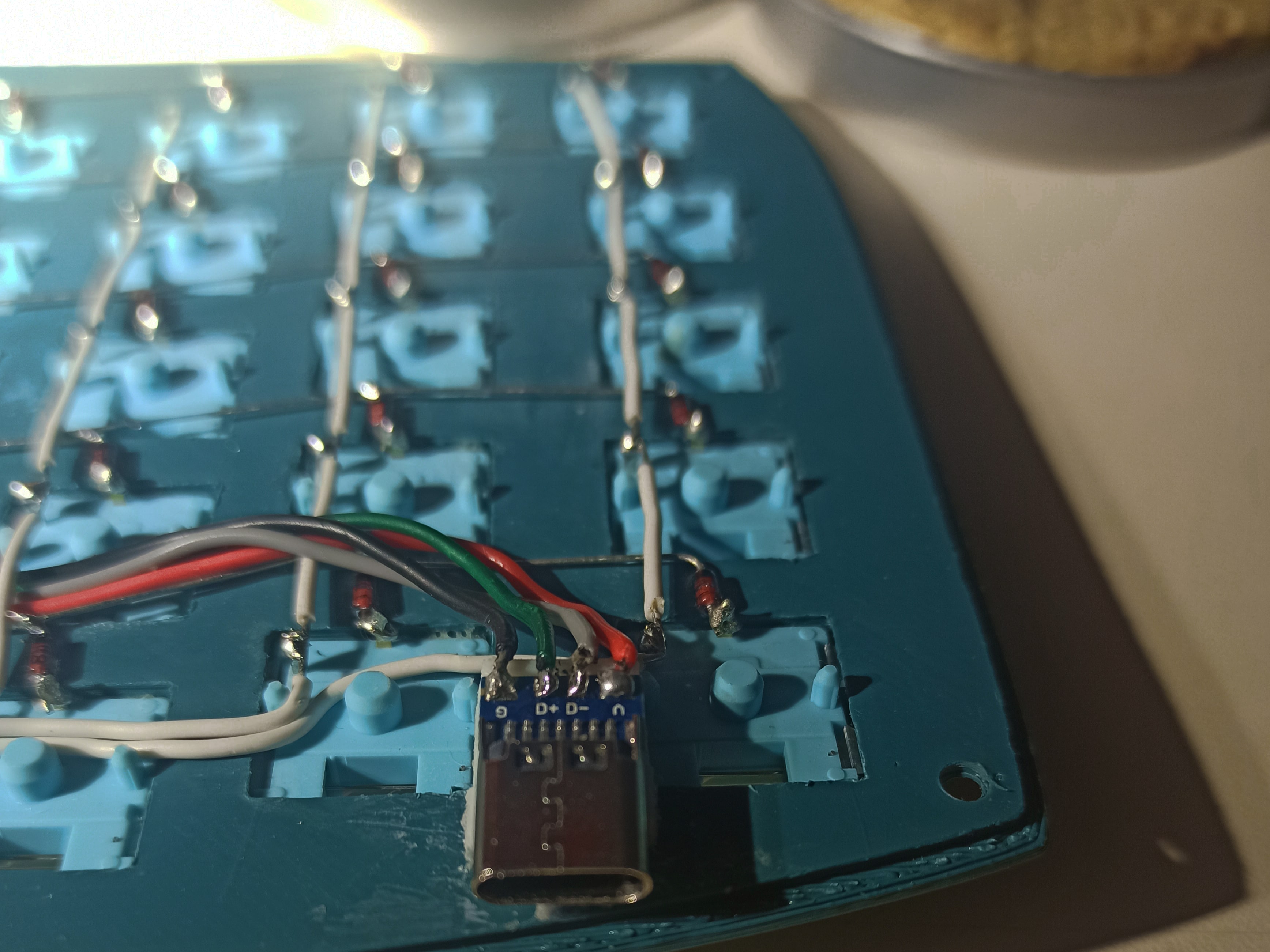 USB port wiring
